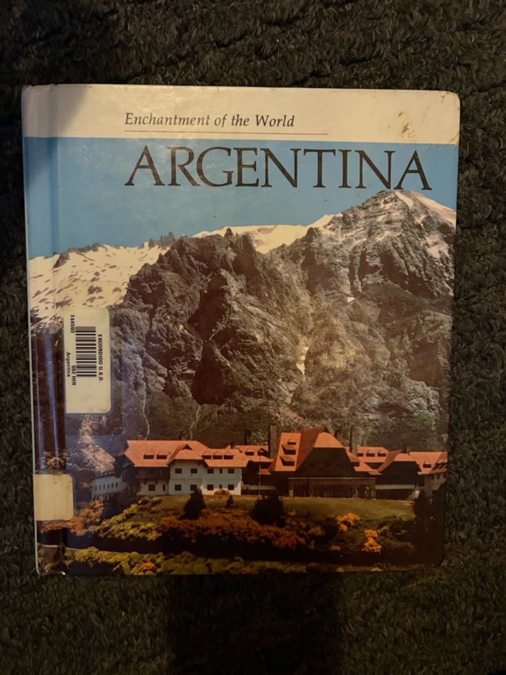 Enchantment of the world Argentina hard cover book